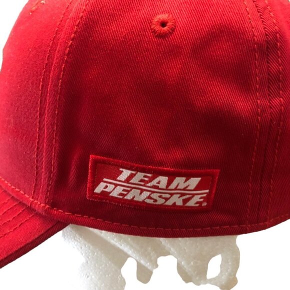 NWT Youth Size Red Nascar Hat Cap Joey Lagano #22 Team Penske Adjustable NEW - Picture 4 of 9